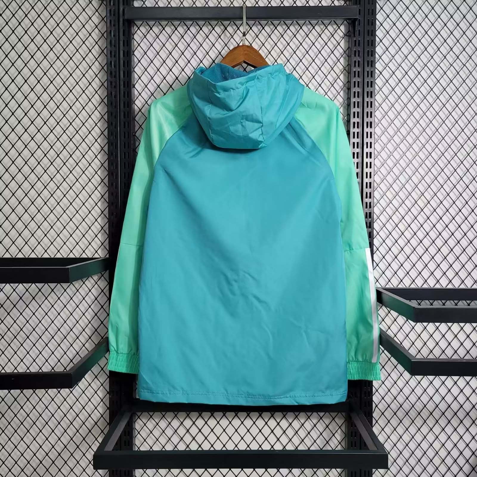 2023-2024 Arsenal  Windbreaker Light green