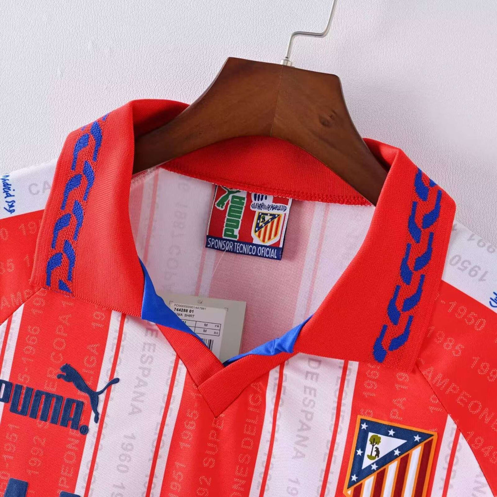 1995/1996 Retro Atletico Madrid Home