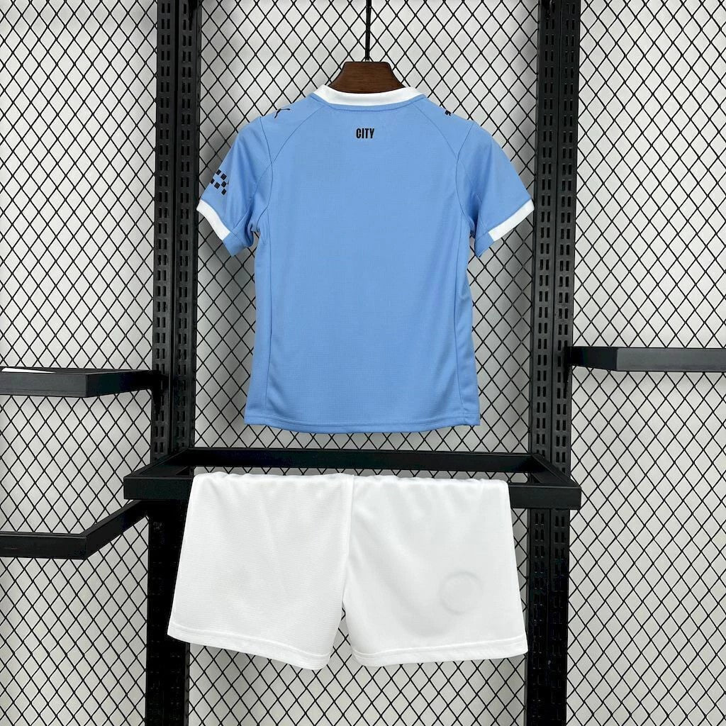 2025/2026 Kids Size Manchester City Home