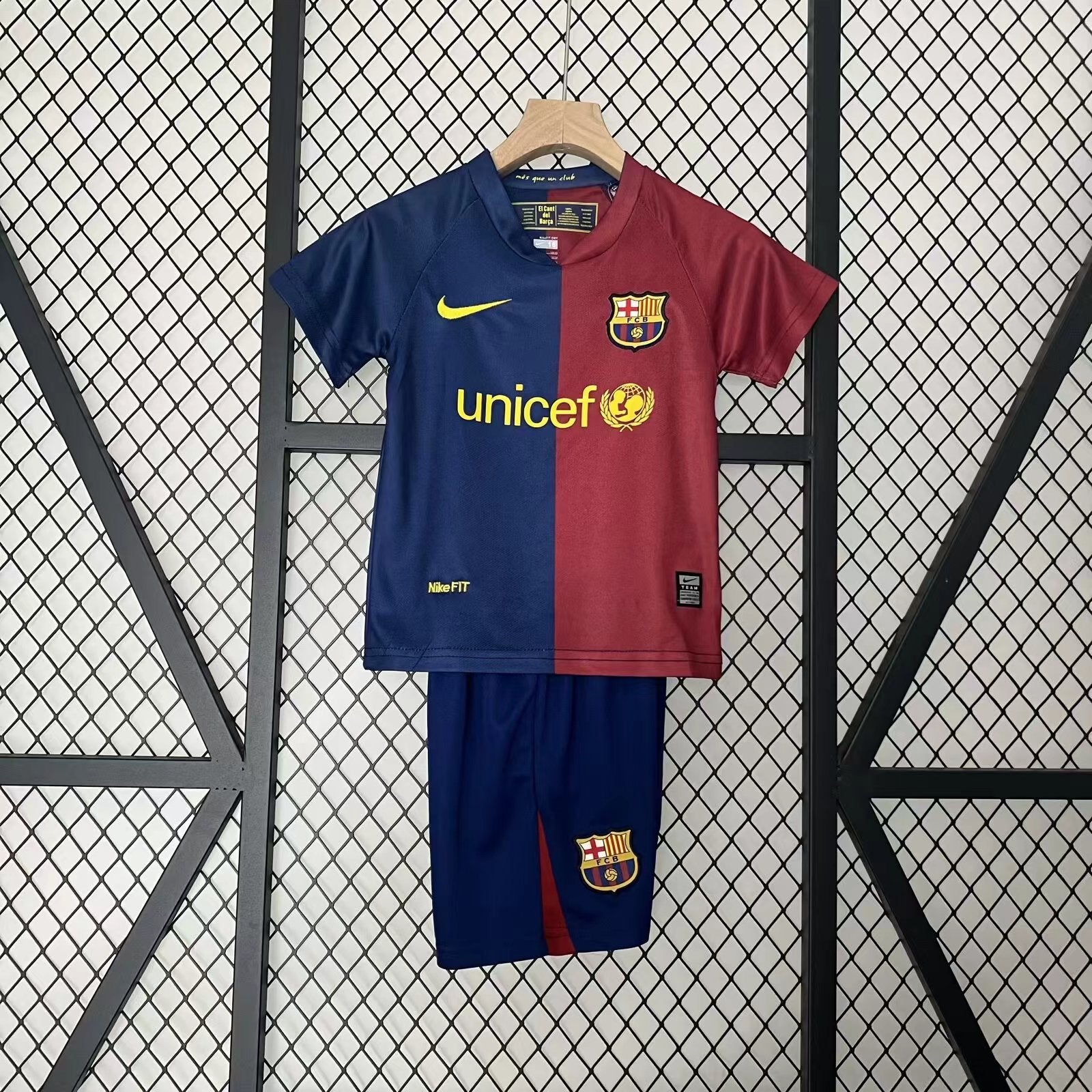 2008/2009 Retro Barcelona Home