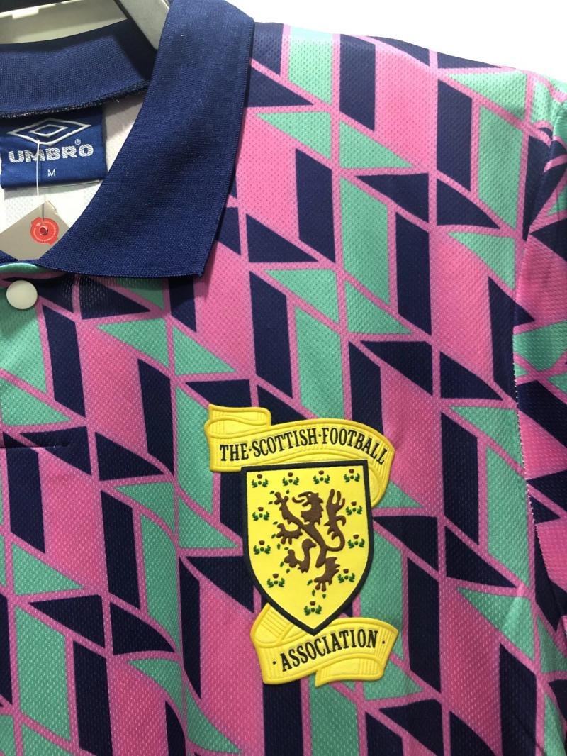 1988-1989 Retro Scotland National Team Away