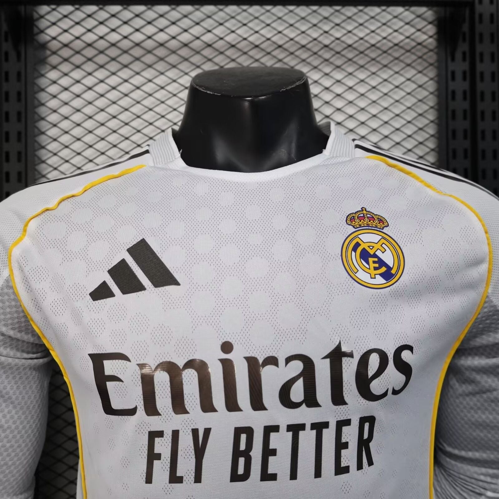 2025/2026 Long Sleeve Player Version Real Madrid Home
