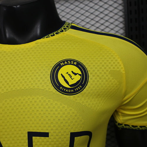 2026/2027 Player Version Al-Nassr Home （Ad-supported version）Football Shirt 1:1 Thai Quality topjersey