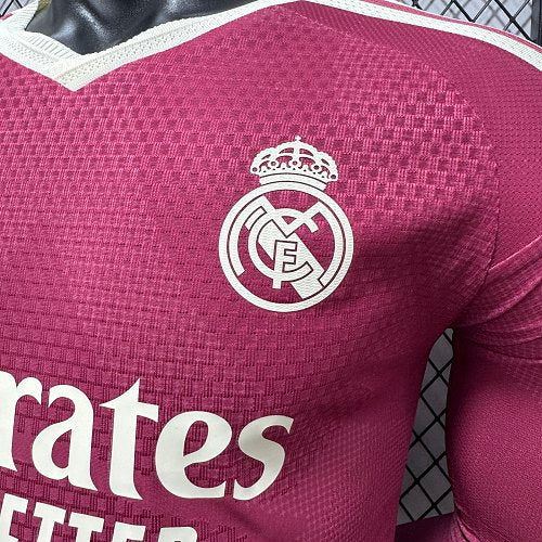 2026/2027 Long Sleeve Player Version Real Madrid Third Away  Jersey 1:1 Thai Quality topjersey