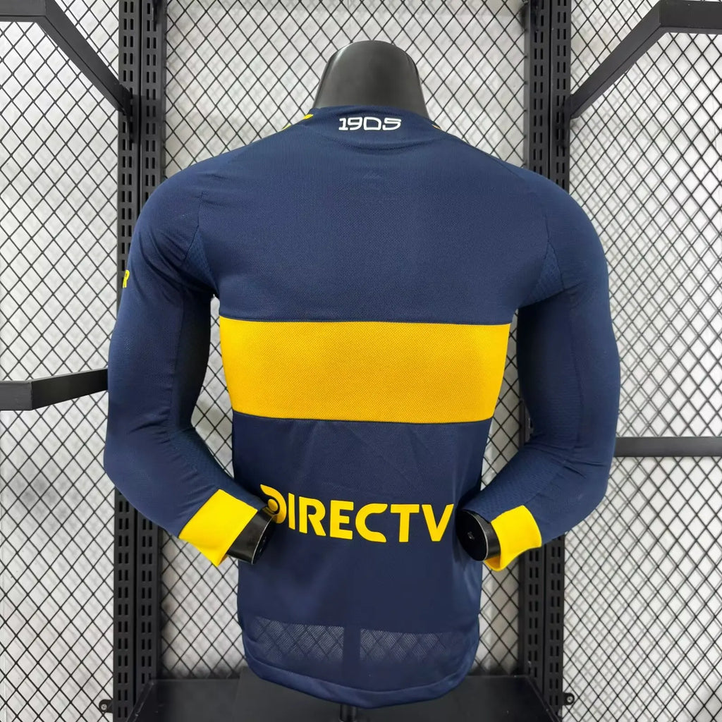 2025/2026 Long Sleeves Player Version Boca Juniors Home
