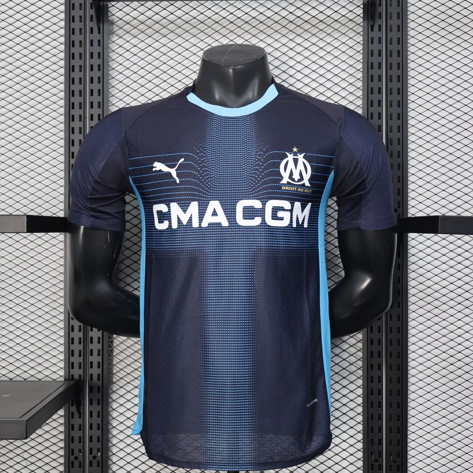 2025/2026 Player Version Olympique de Marseille Away