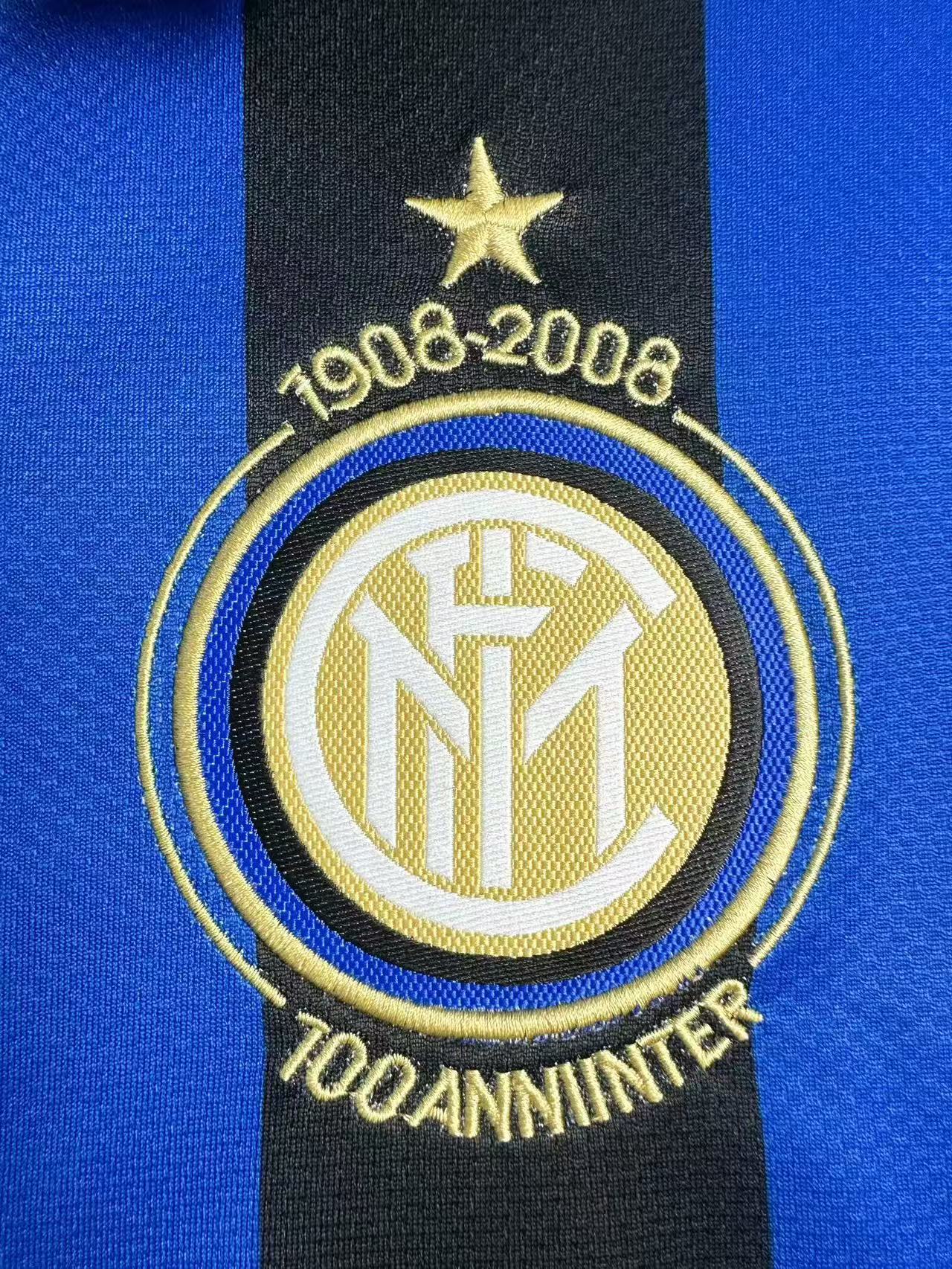 2007/2008 Retro Inter Milan Home Euro