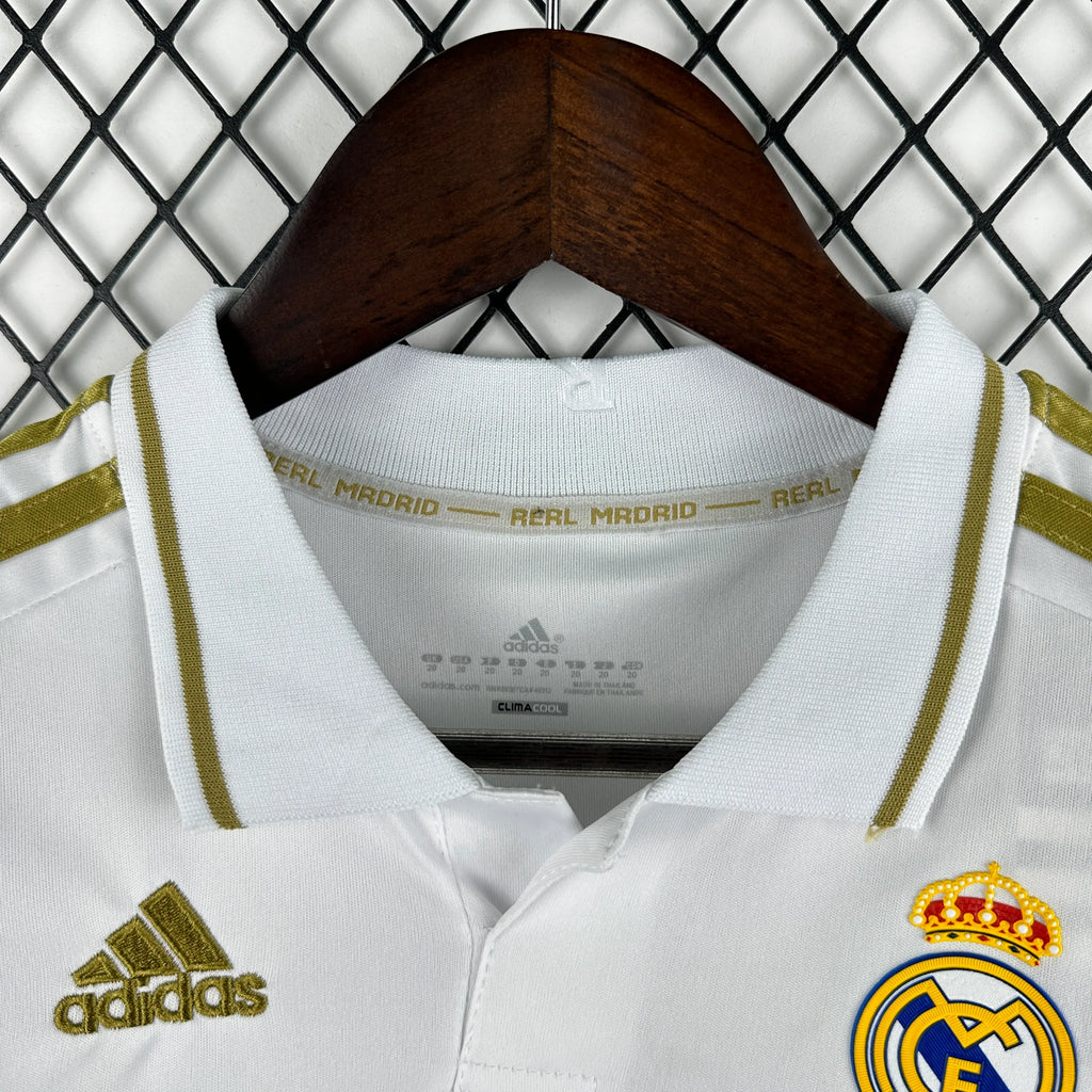 2011/2012 Retro Long Sleeve Real Madrid Home