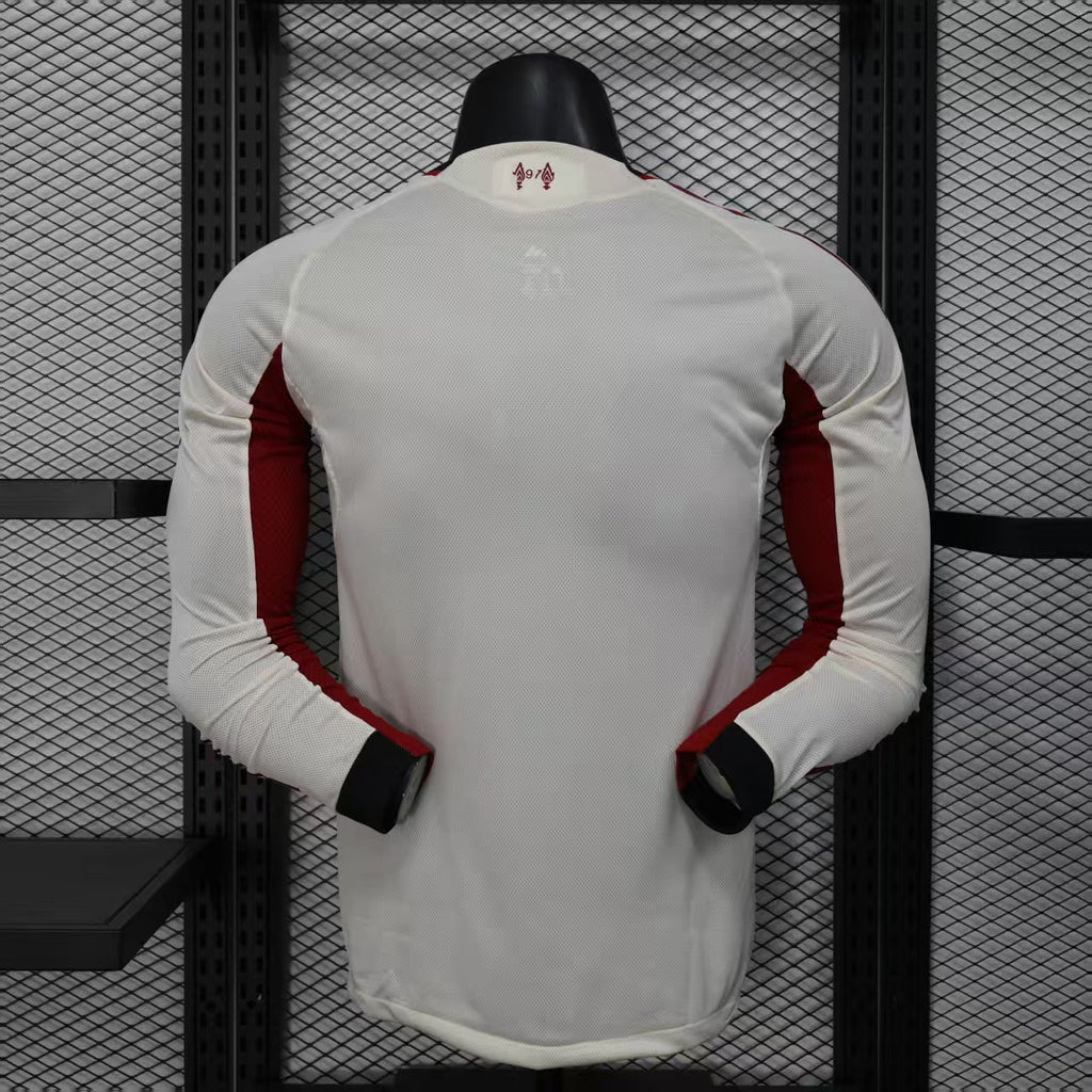 2025/2026 Long Sleeve Player Version Liverpool Away