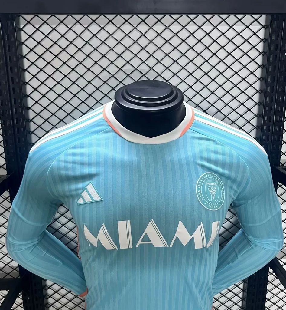 2024/2025 Long Sleeves Inter Miami Third Away Player Version