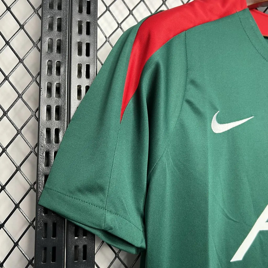 2024/2025 Liverpool Pre-match Training Dark Green Jersey1:1