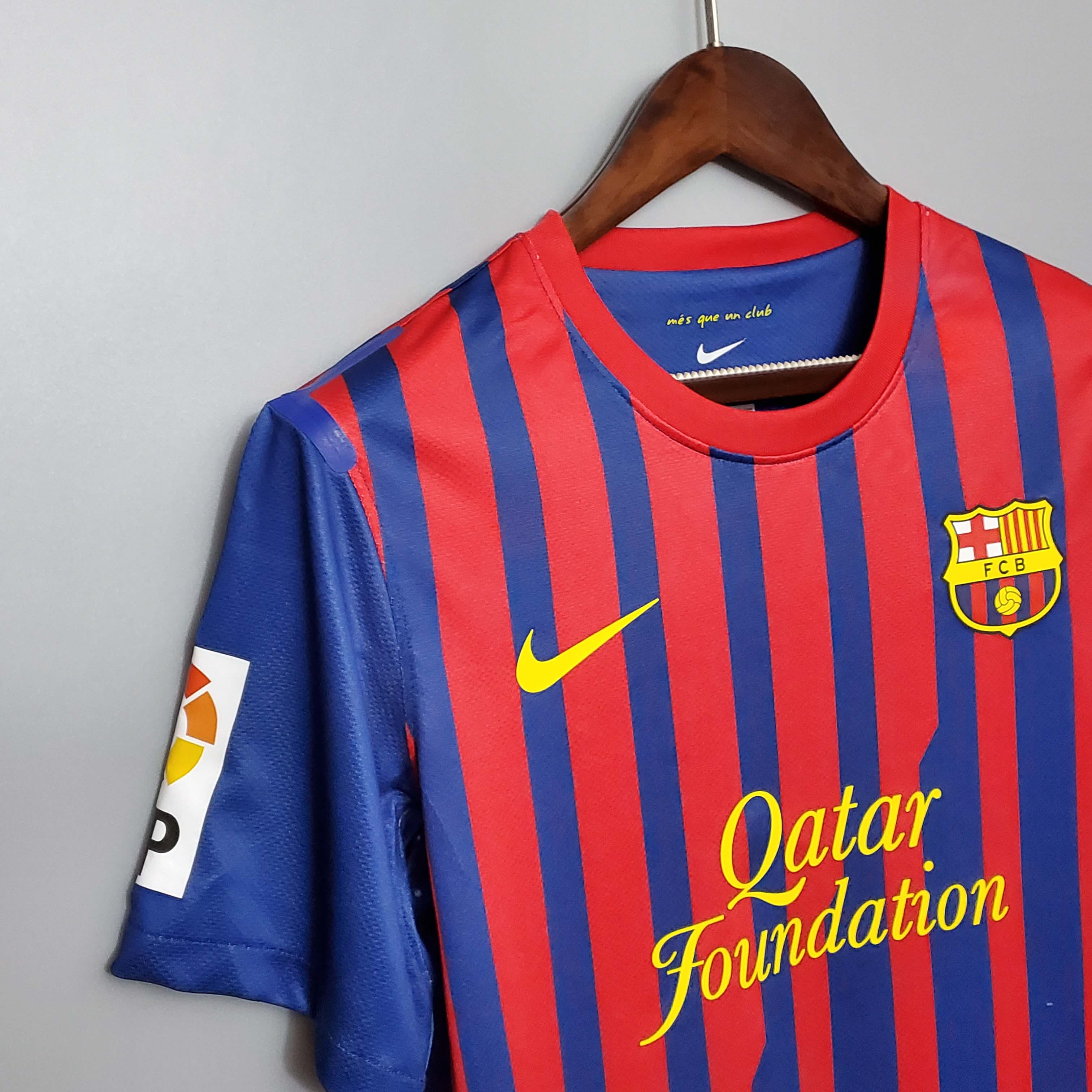 2011/2012 Retro Barcelona Home