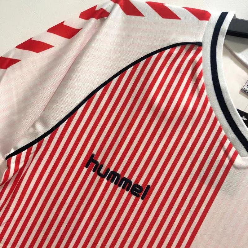 1986 Retro Denmark National Team Away