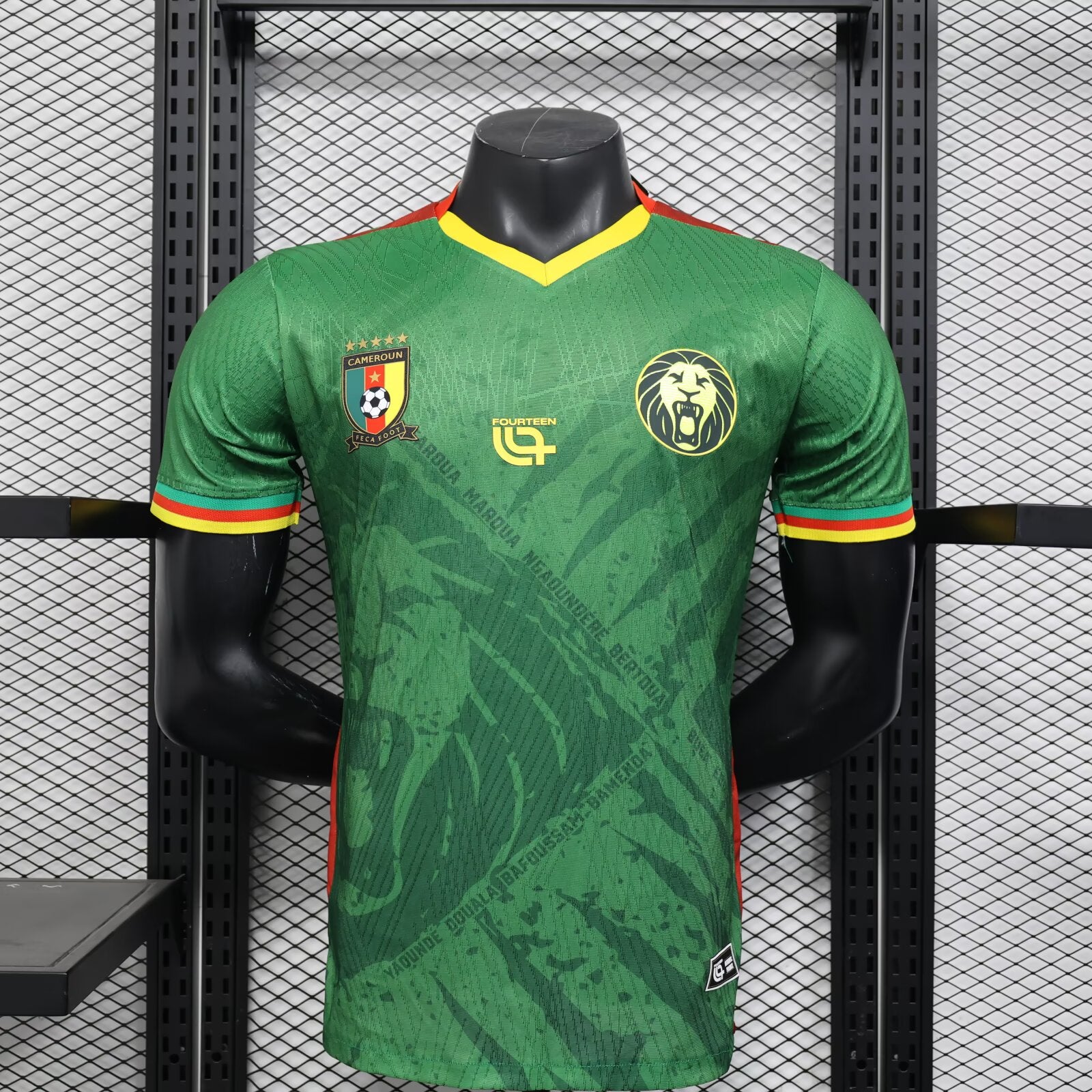 2025/2026 Player Version Cameroon Home