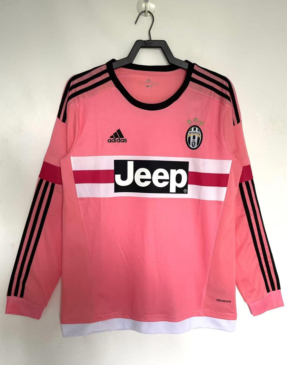 2015/2016 Retro Long Sleeve Juventus Away