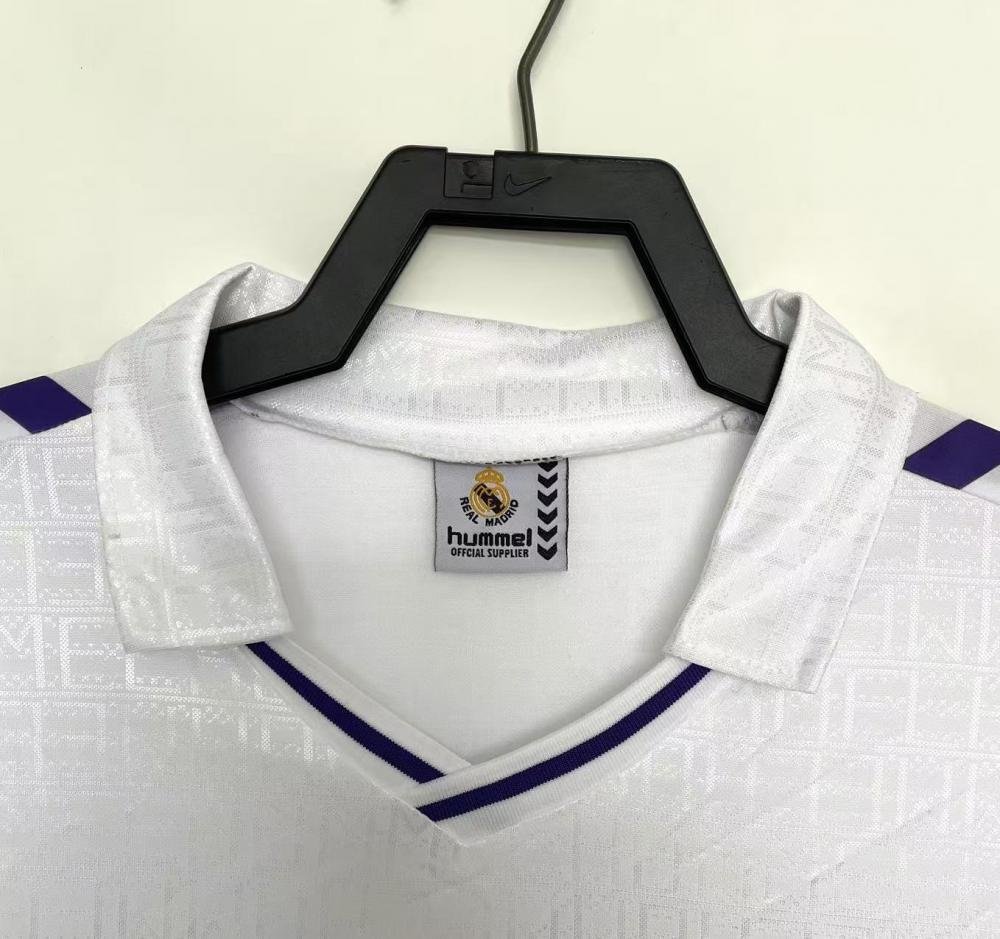 1988-1990 Retro Real Madrid Home