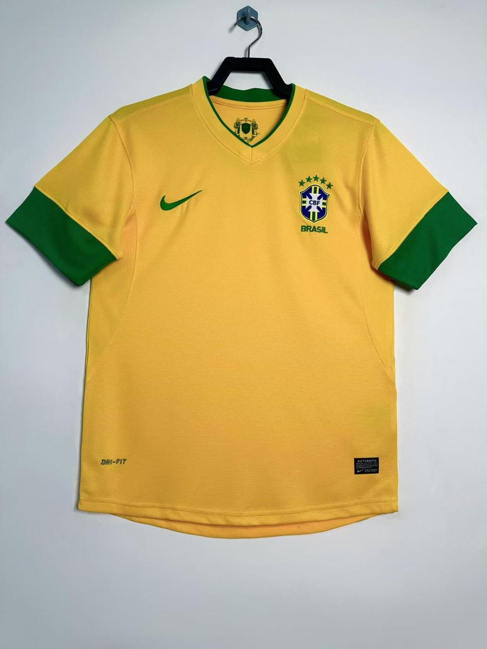 2012/2013 Retro Brazil Home