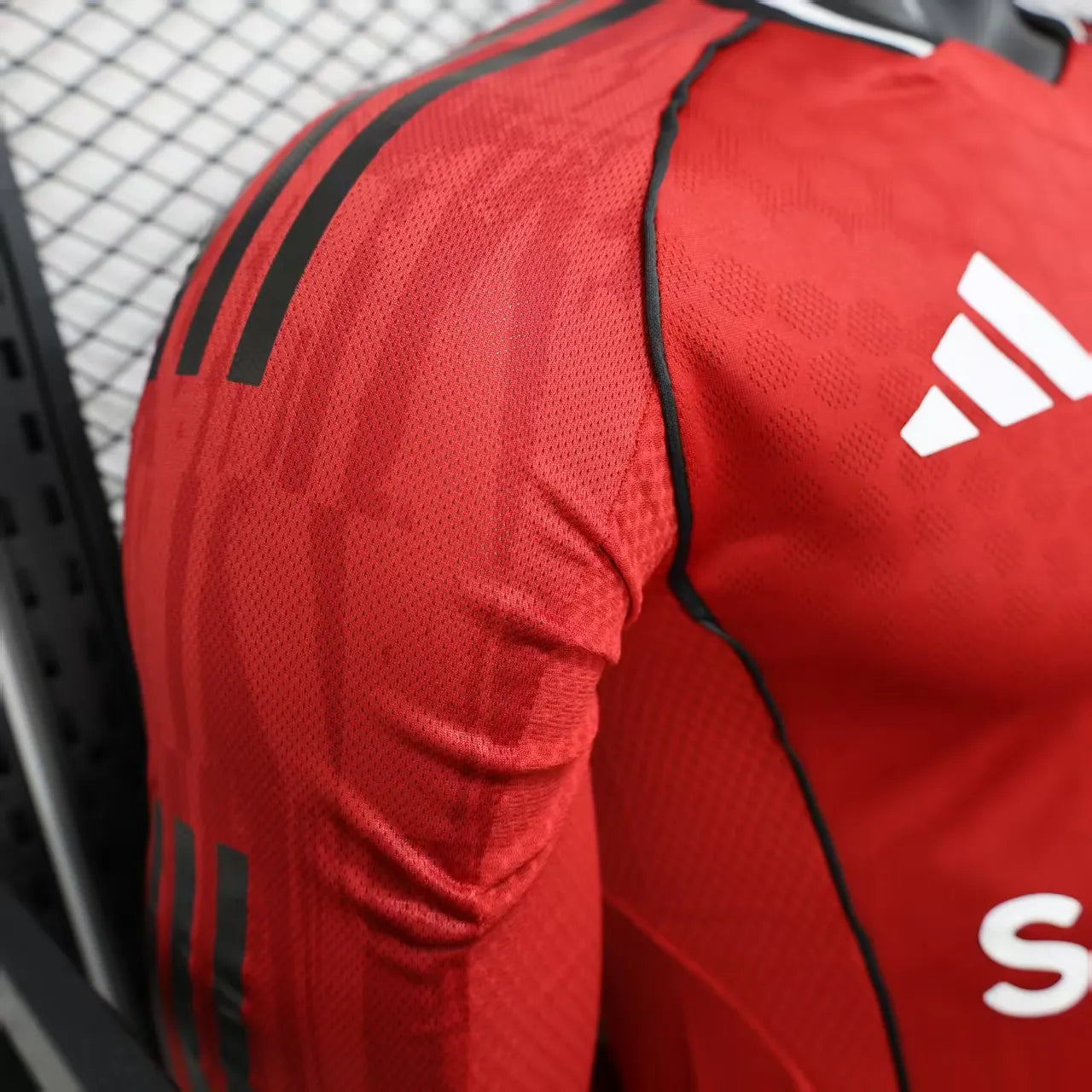 2025/2026 Long Sleeve Player Version Manchester United Home