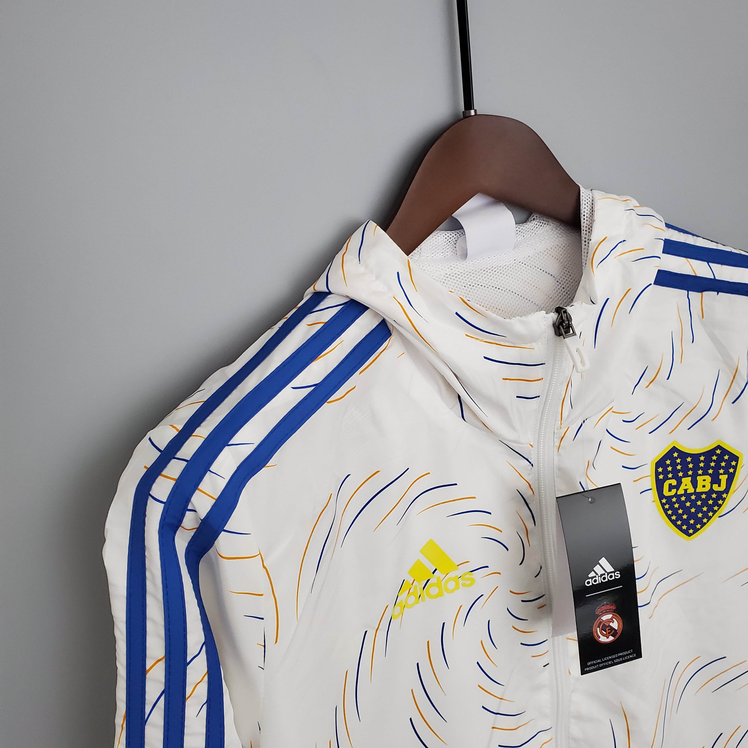 Windbreaker White Boca Juniors Jersey