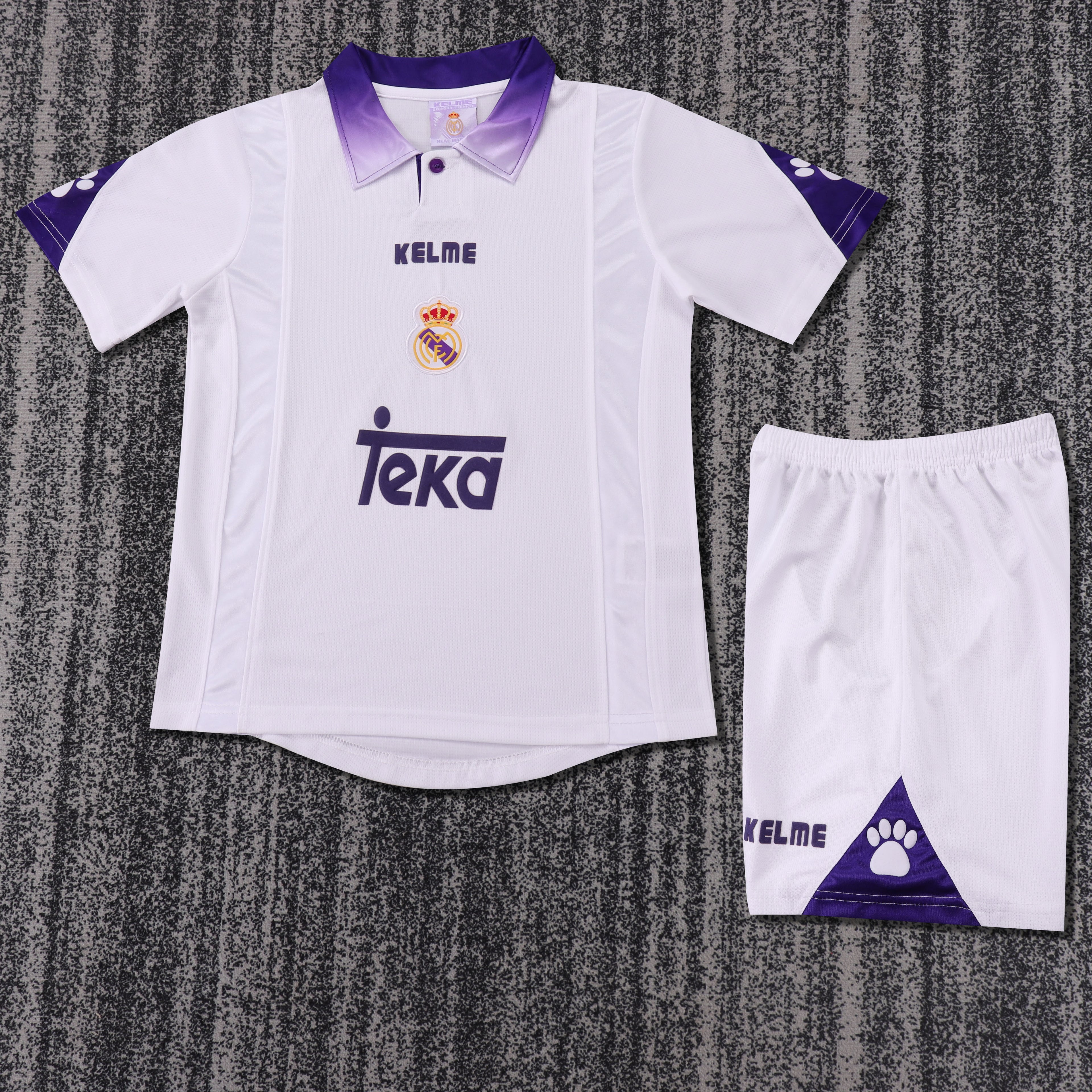 1997-1998 Retro Real Madrid Home