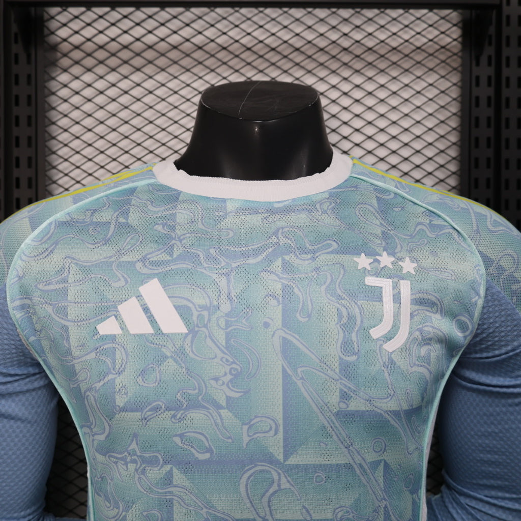 2025/2026 Long Sleeve Player Version Juventus Away
