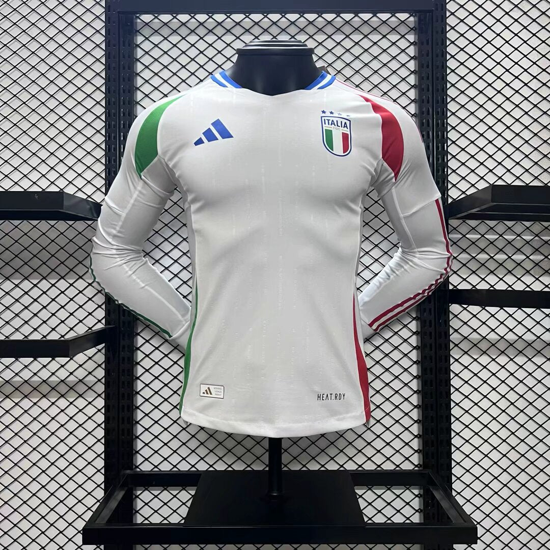 2024-2025 Player Version Italy Away Long Sleeve