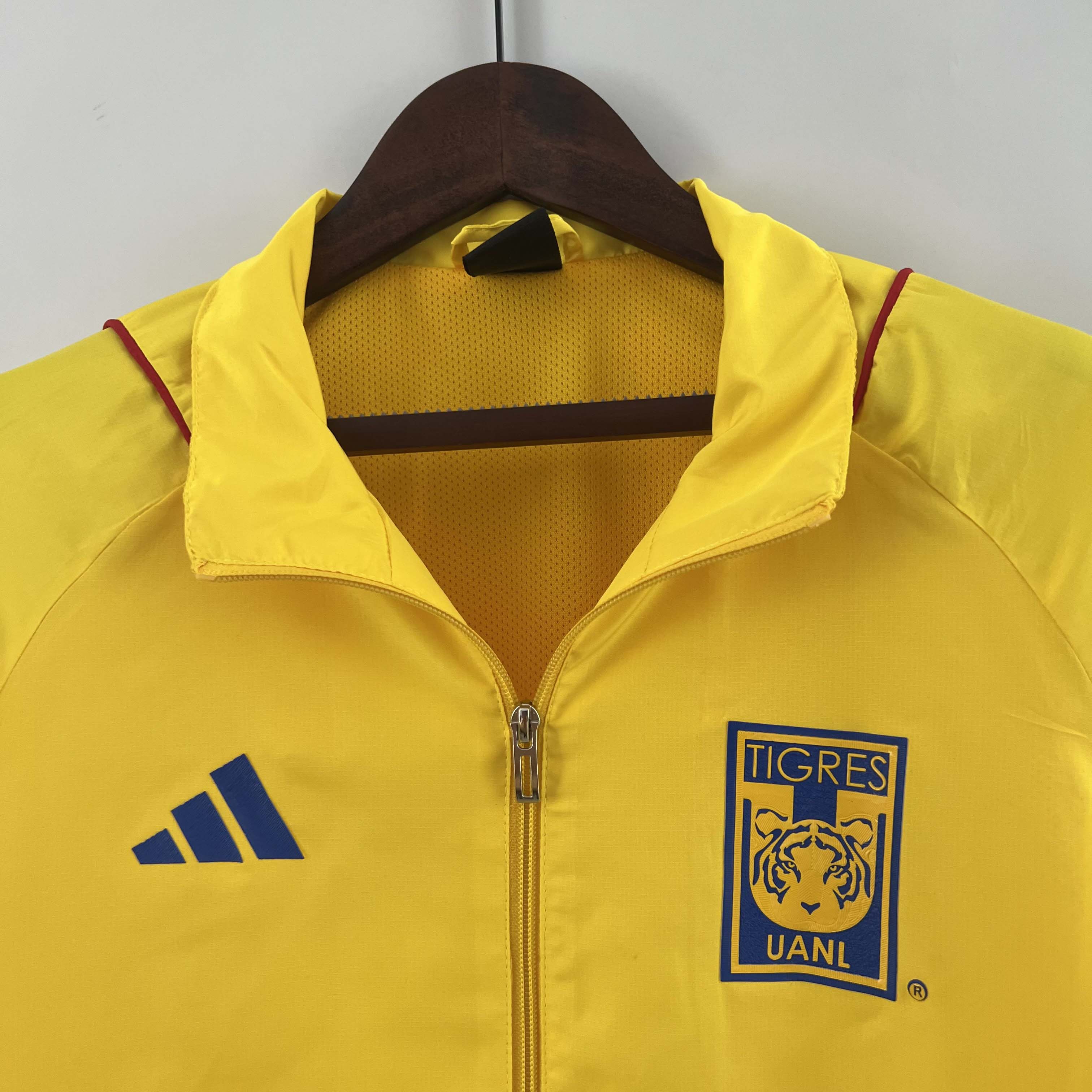 2023/2024 Tigres Jersey Windbreaker yellow