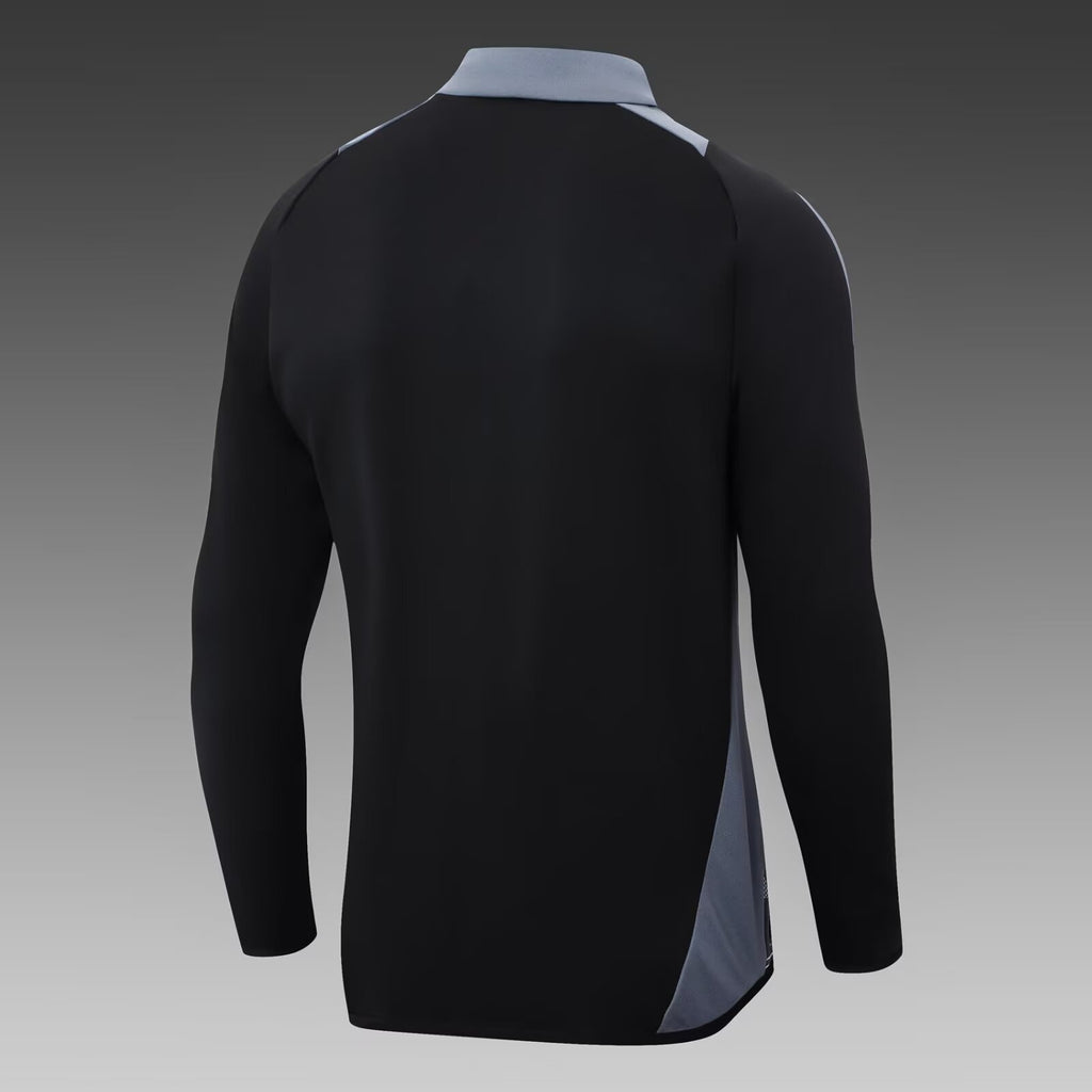 2024 Algeria Long Zipped Jacket Black