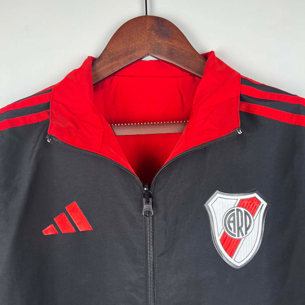 2023/2024 River Plate Jersey Windbreaker black