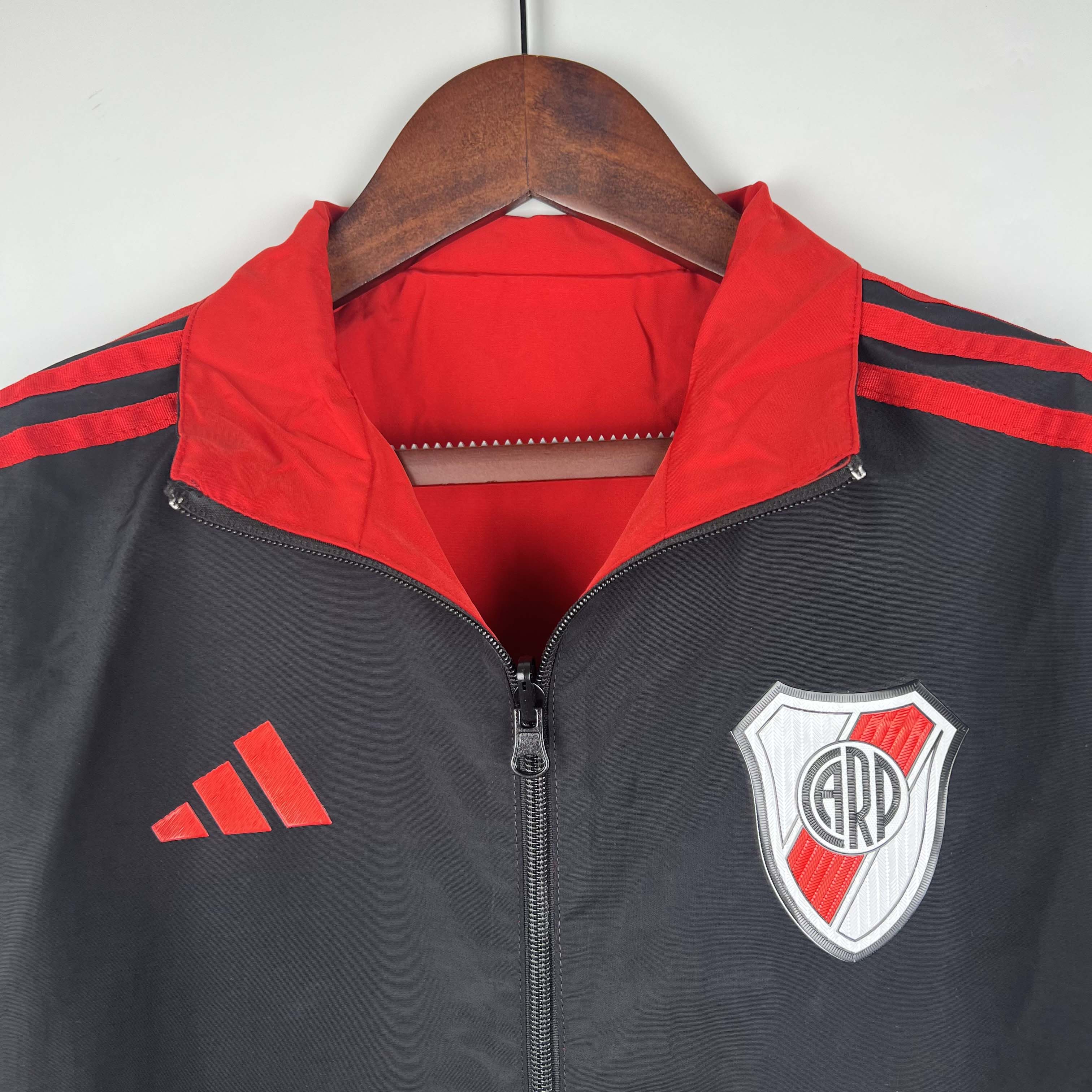 2023/2024 River Plate Jersey Windbreaker black