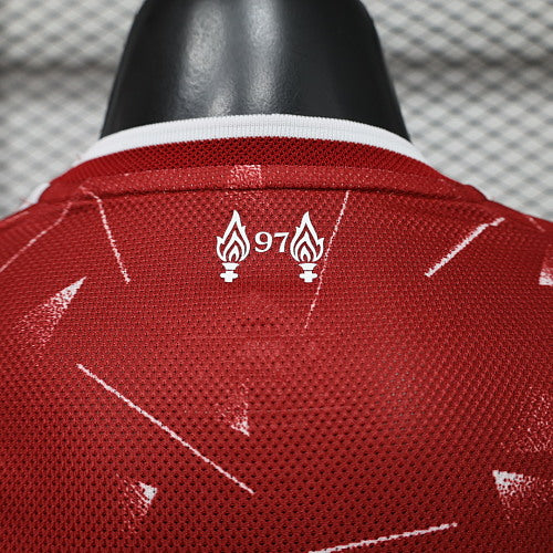 2026/2027 Long Sleeve Player Version Liverpool Home Football Jersey 1:1 Thai Quality topjersey