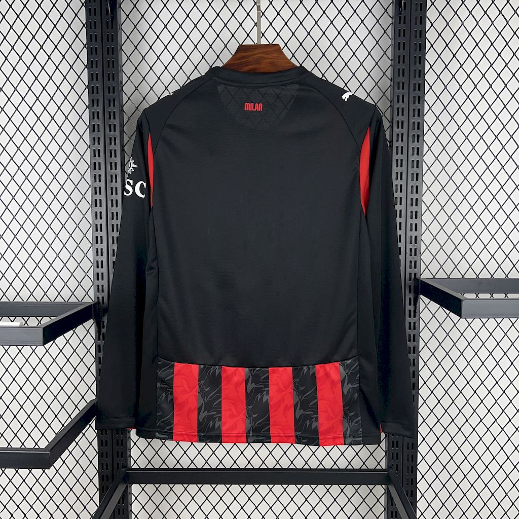 2025/2026 AC Milan Long Sleeves Home