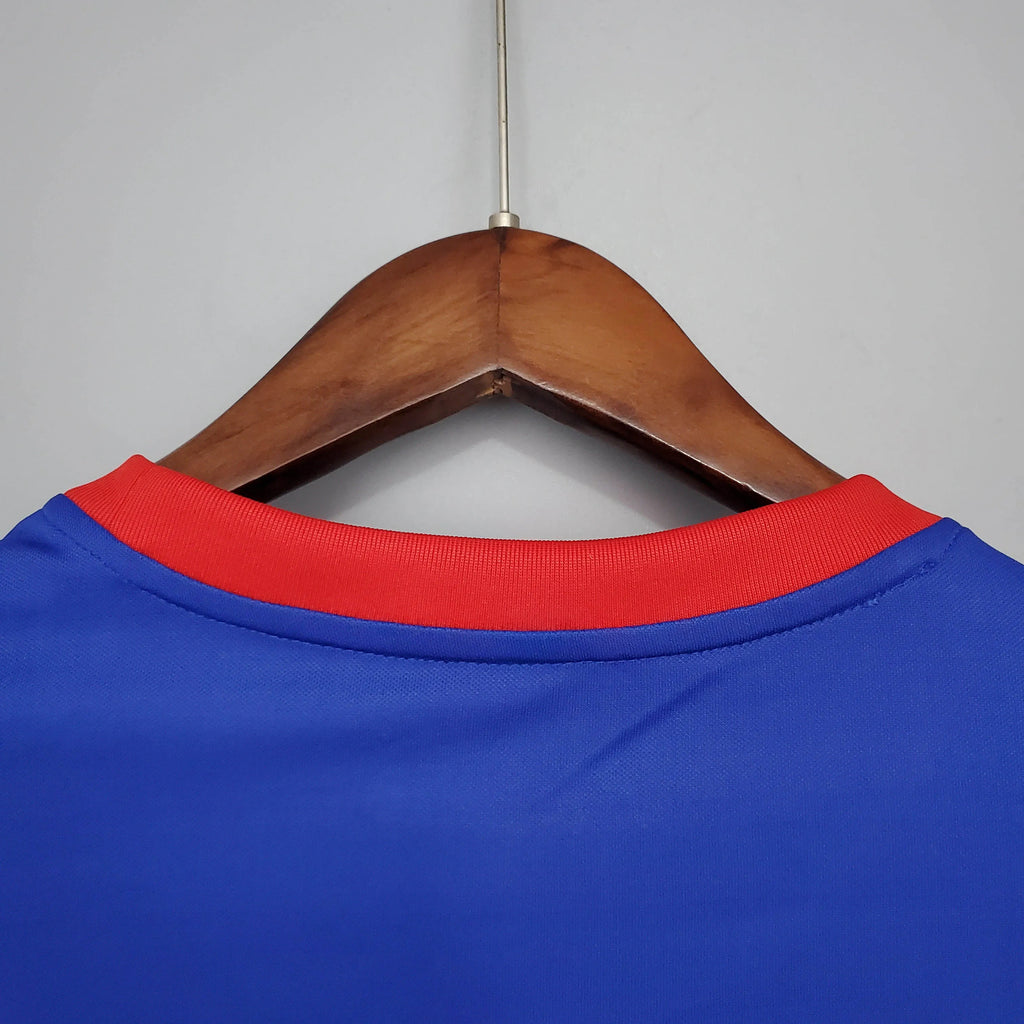 2021/2022 Barcelona Jersey Training Wear Blue And Green
