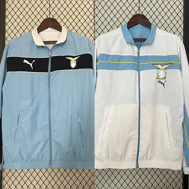 2024-2025 Lazio Reversible Windbreaker Blue-White
