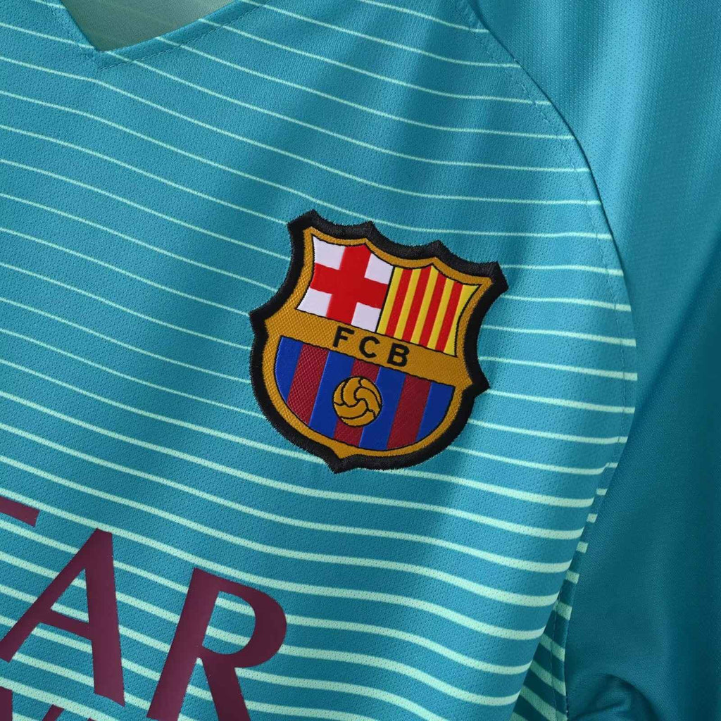 2016/2017 Retro Barcelona Second Away