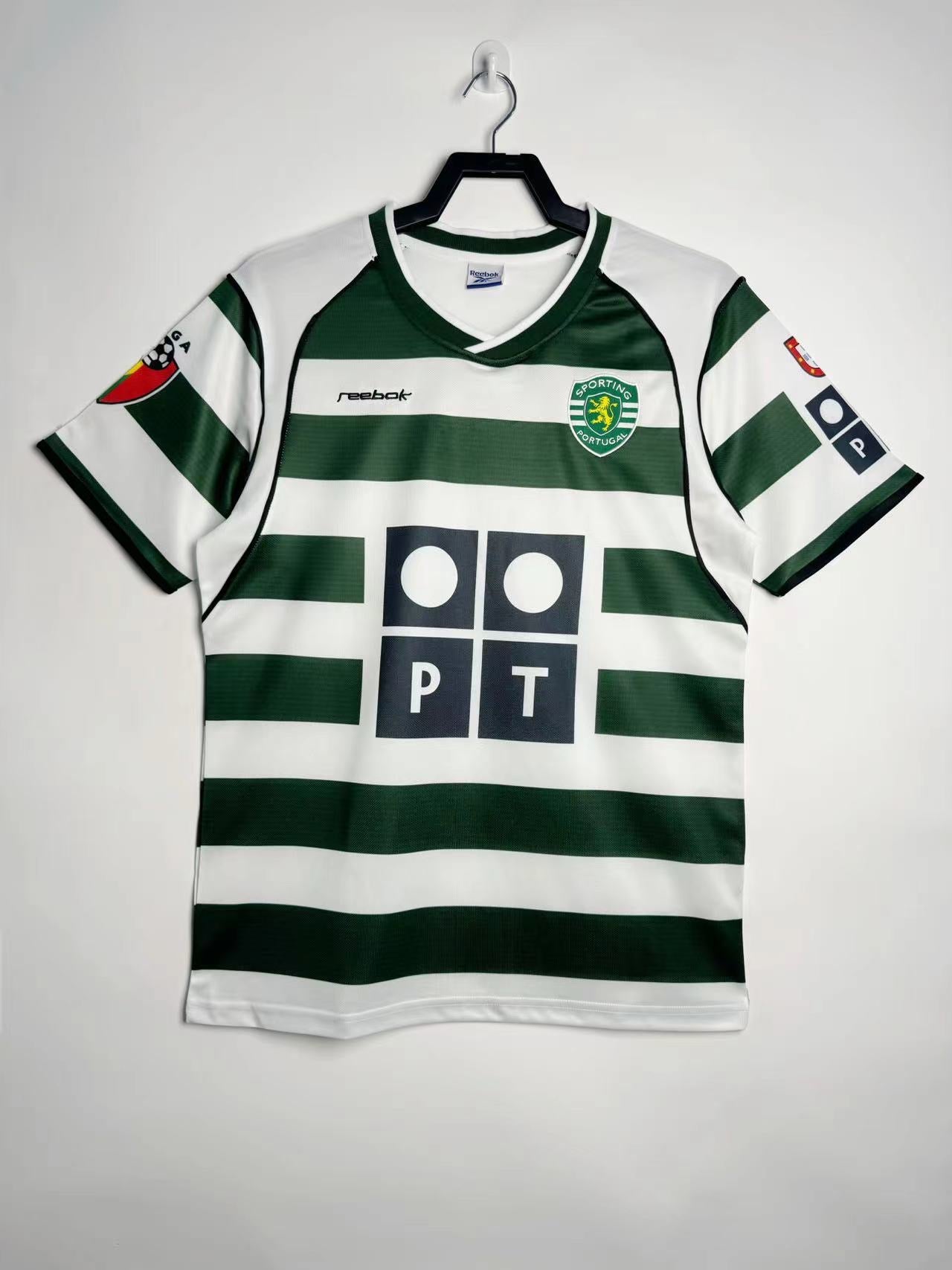 2001/2003 Retro Sporting Lisbon Home