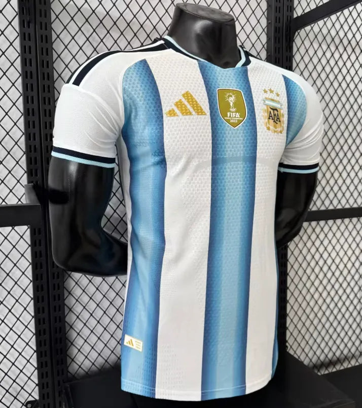 2026 Player Version Argentina Home 01 Jersey