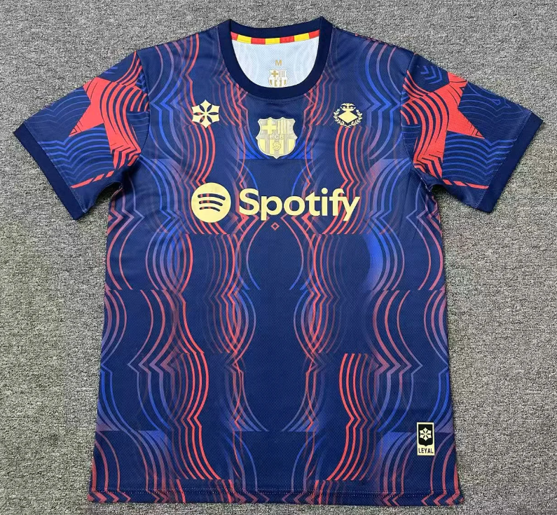 2026/2027 Barcelona Pre-match Training Kit Football Jersey 1:1 Thai Quality topjersey