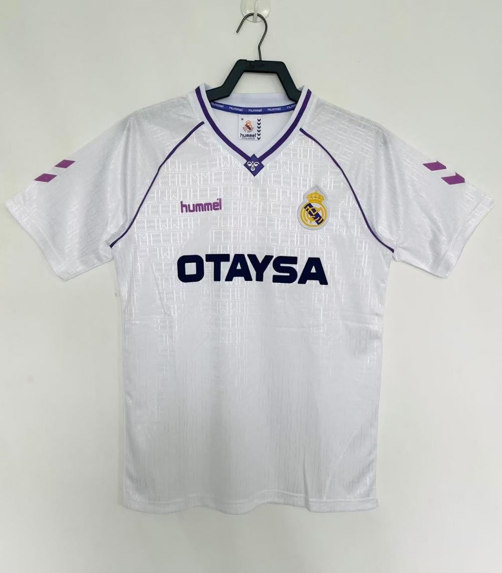 1990/1992 Retro Real Madrid Home