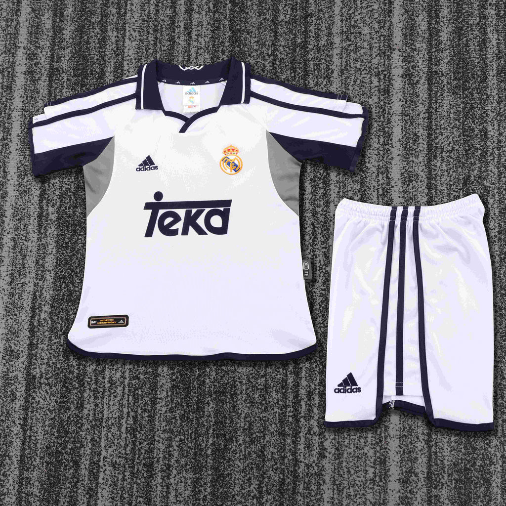2000-2001 Retro Real Madrid Home