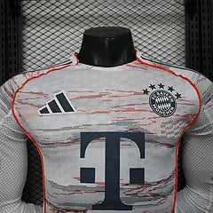 2025-2026 Long Sleeves Bayern Munich Away Player Version