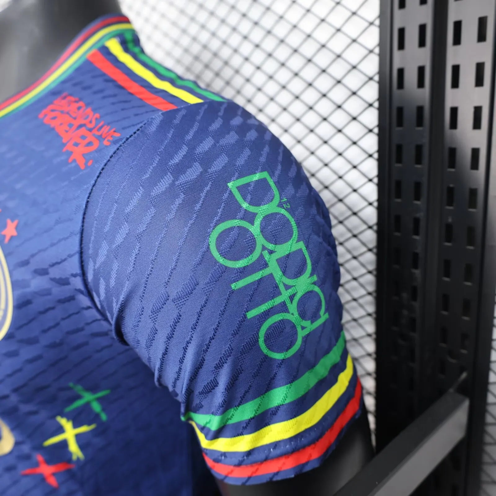 2025/2026 Player Version Ajax Doodle Plate Royal Blue