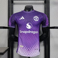 2025/2026 Player Version Manchester United Special Edition White Purple
