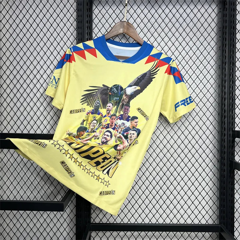 2024/2025 Club América Champions Yellow Commemorative Edition Jersey