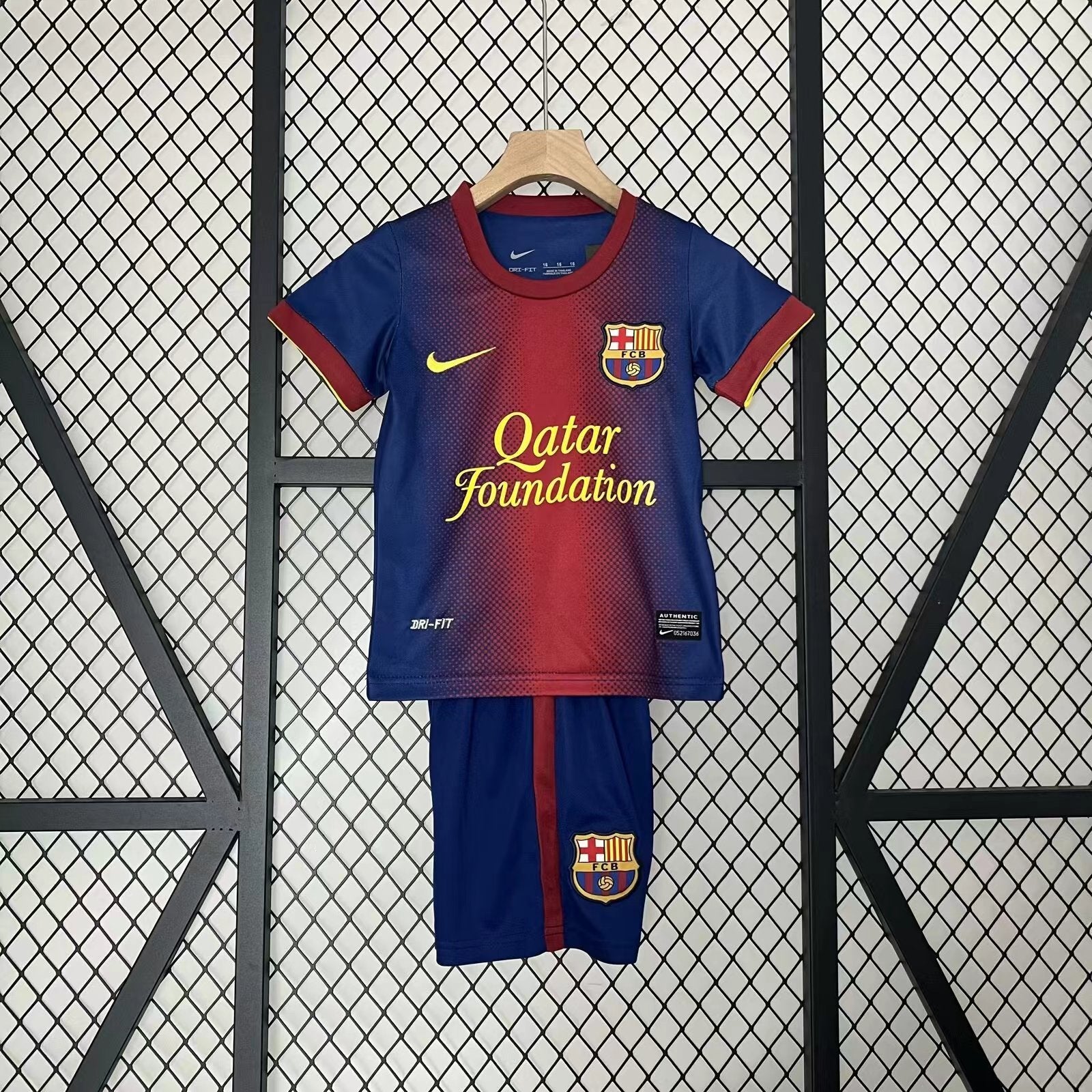 2012/2013 Retro Barcelona Home