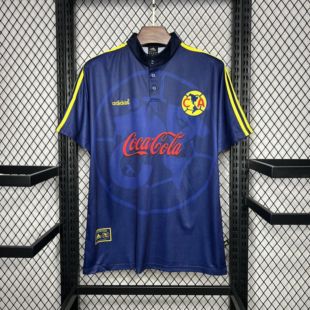 1998/1999 Retro Club América White Corteiz Jersey
