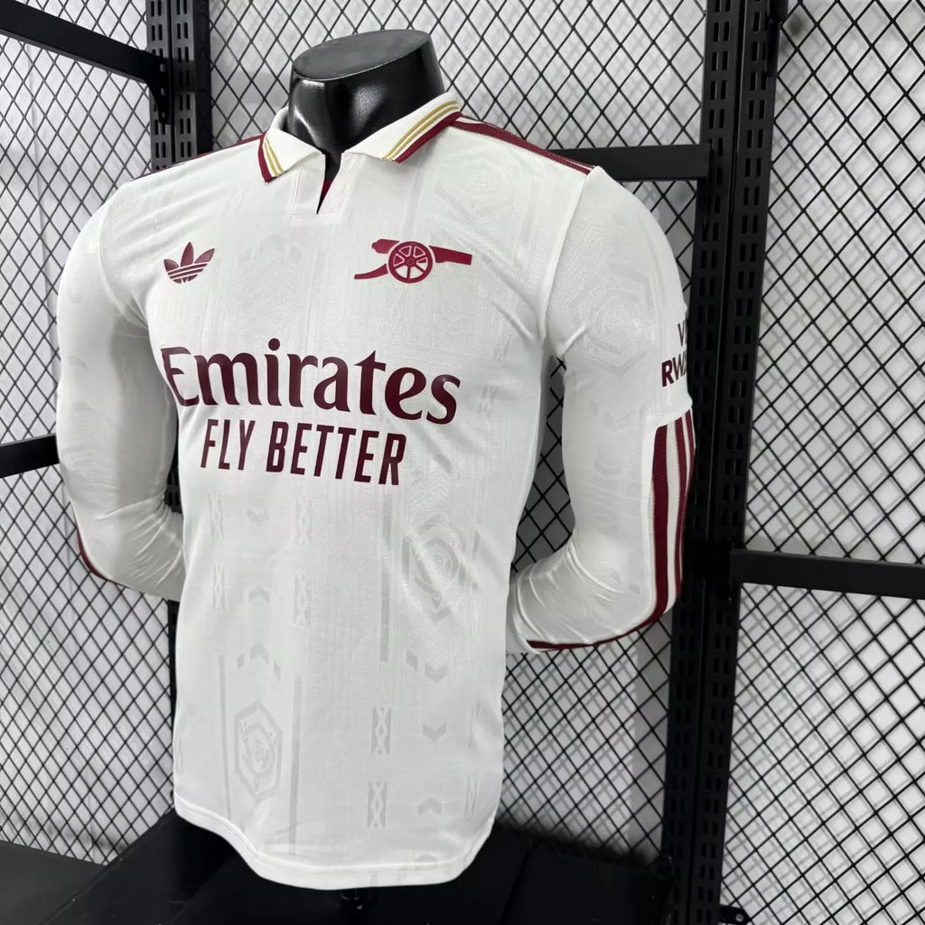 2025/2026 Long Sleeves Player Version Arsenal Third Away