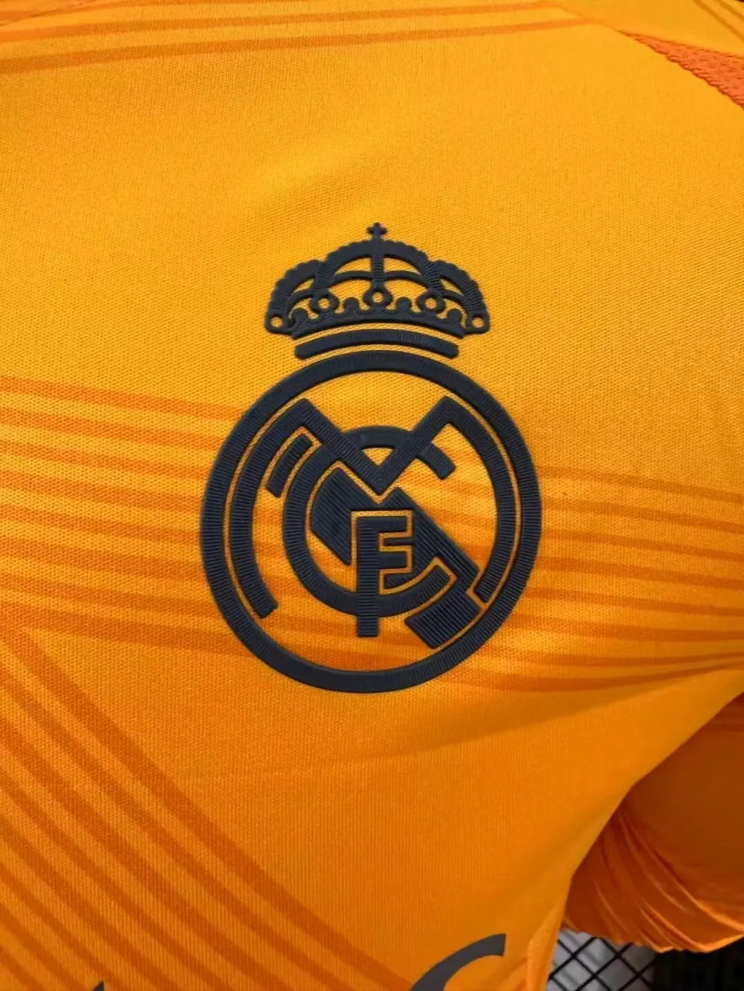 2024/2025 Player Version Real Madrid Away Long Sleeve Jersey
