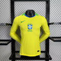 2025/2026 Long sleeves Player Version Brazil Home