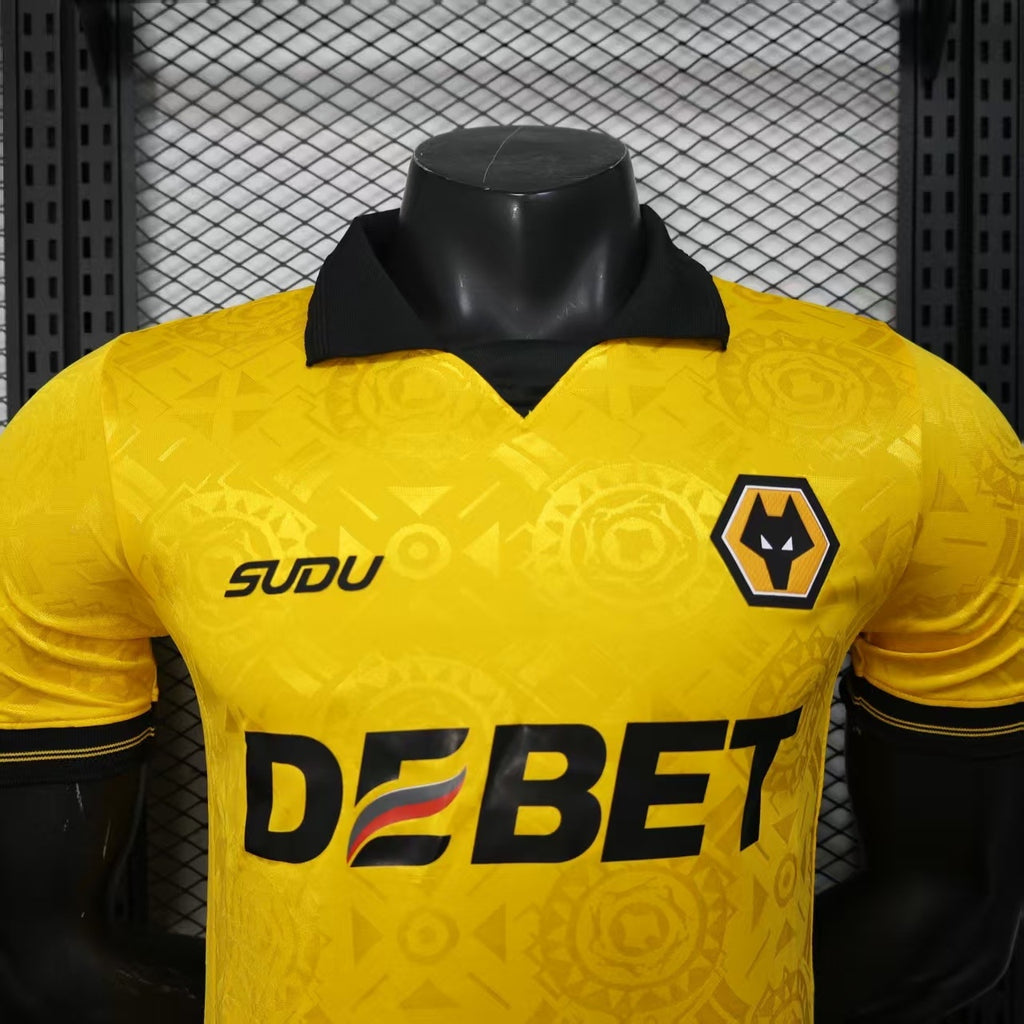 2025/2026 Player Version Wolverhampton Wanderers Home